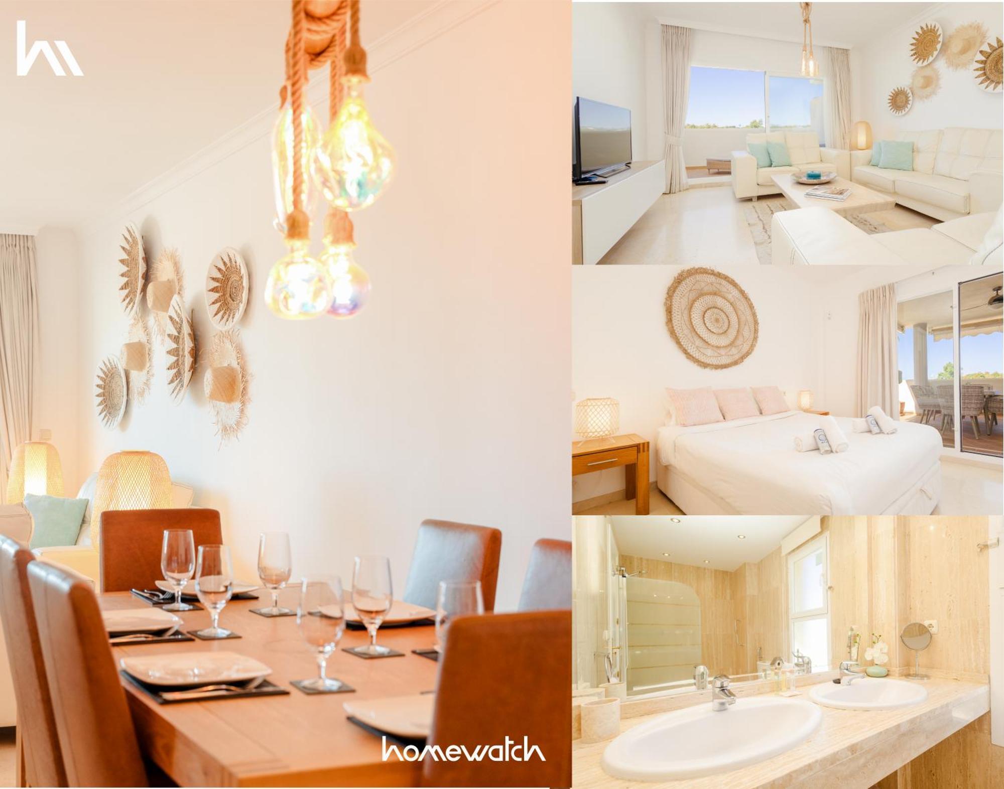 With Private Terrace, Just 10 Minutes By Car From Elviria Beach,